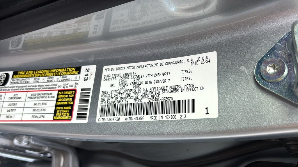 Used 2025 Celestial Silver Metallic Toyota SR5 image 34