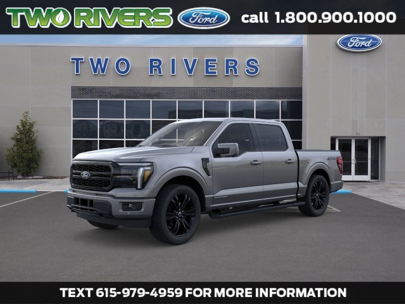 New 2026 Carbonized Gray Metallic Ford Lariat® image 1