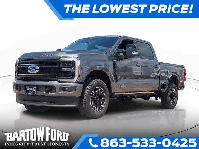 New 2026 Gray Metallic Ford Platinum image 1