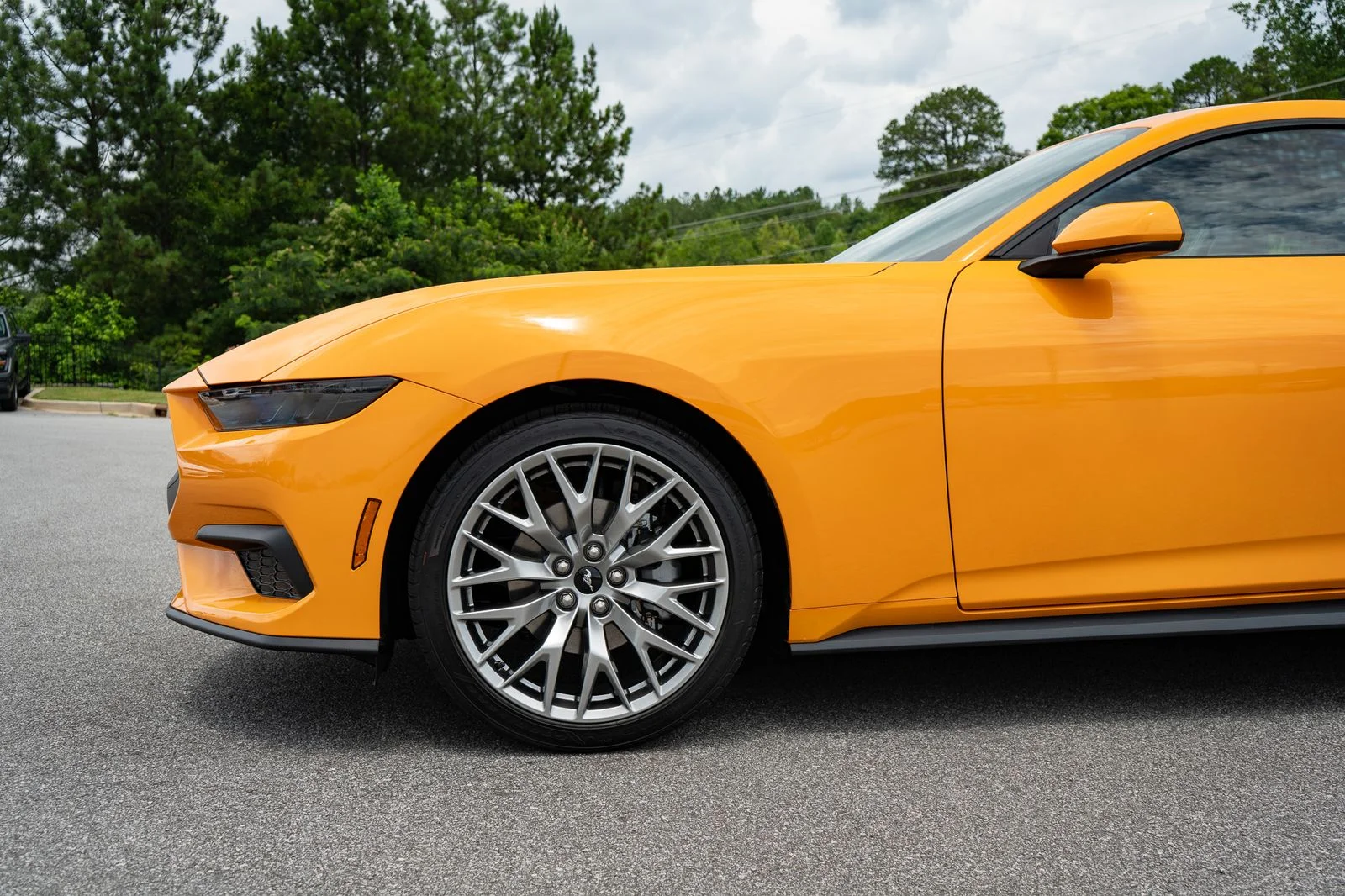 New 2026 Orange Fury Metallic Tri-coat Ford EcoBoost® Premium Fastback image 4