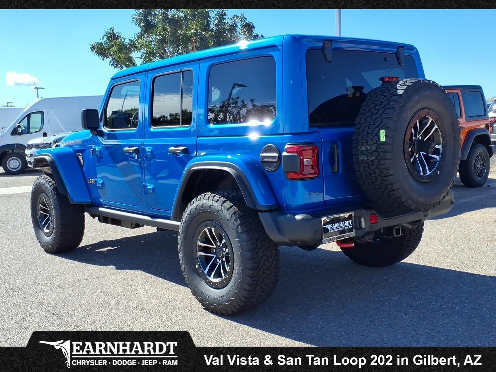 New 2027 Hydro Blue Pearl-Coat Paint Jeep Rubicon X image 3
