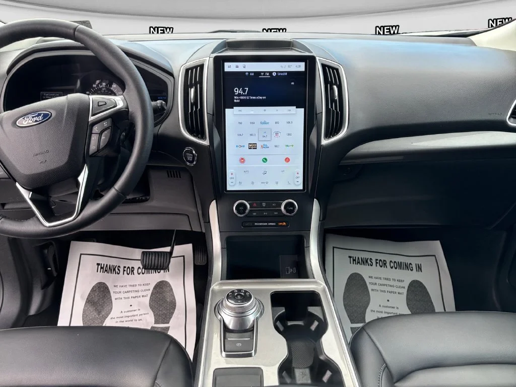 Used 2024 White Metallic Ford SEL image 12