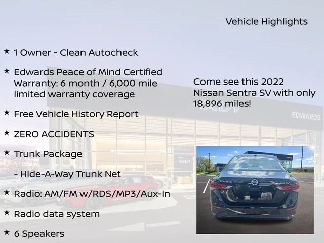 Certified Used 2022 Black Nissan SV image 11