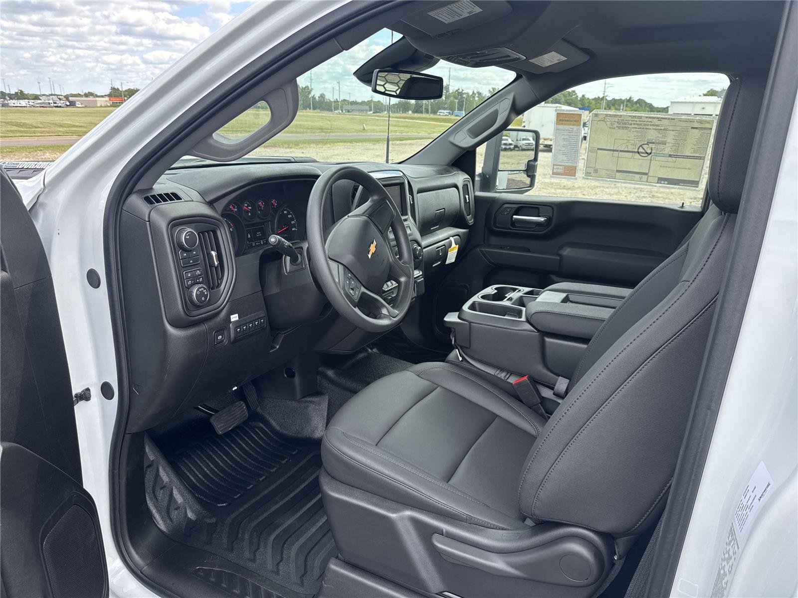 New 2025 Summit White Chevrolet Work Truck image 9