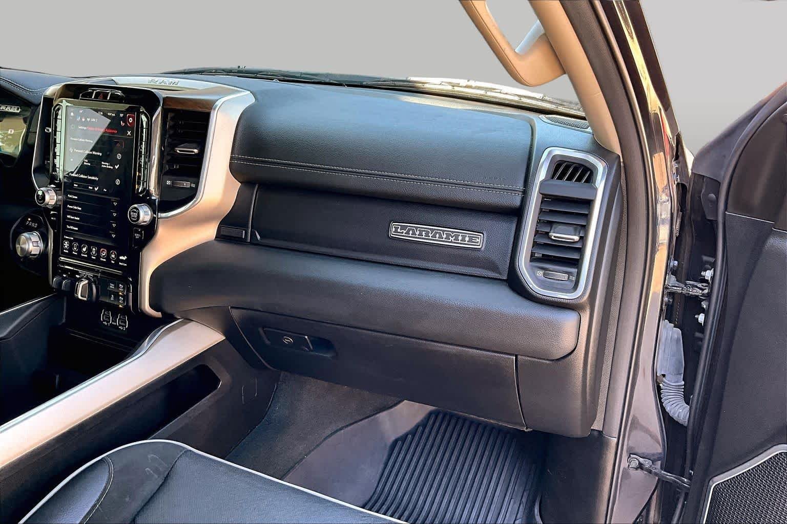 Used 2021 Maximum Steel Metallic Clearcoat Ram Laramie image 18