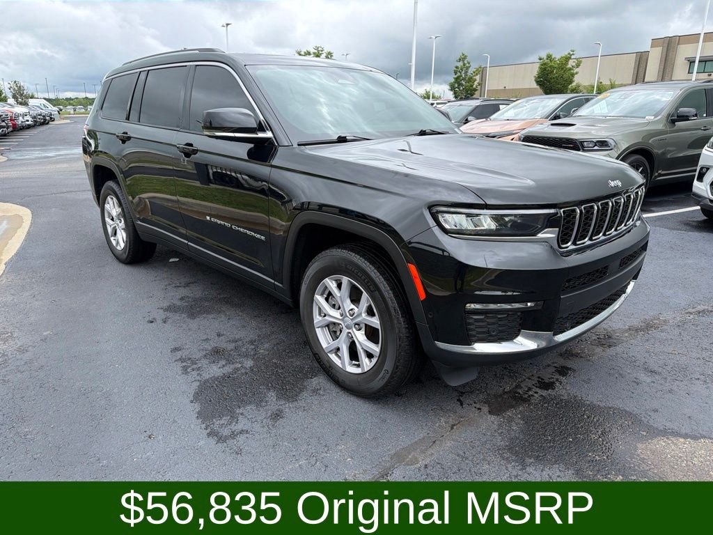Used 2022 Black Jeep Limited image 1