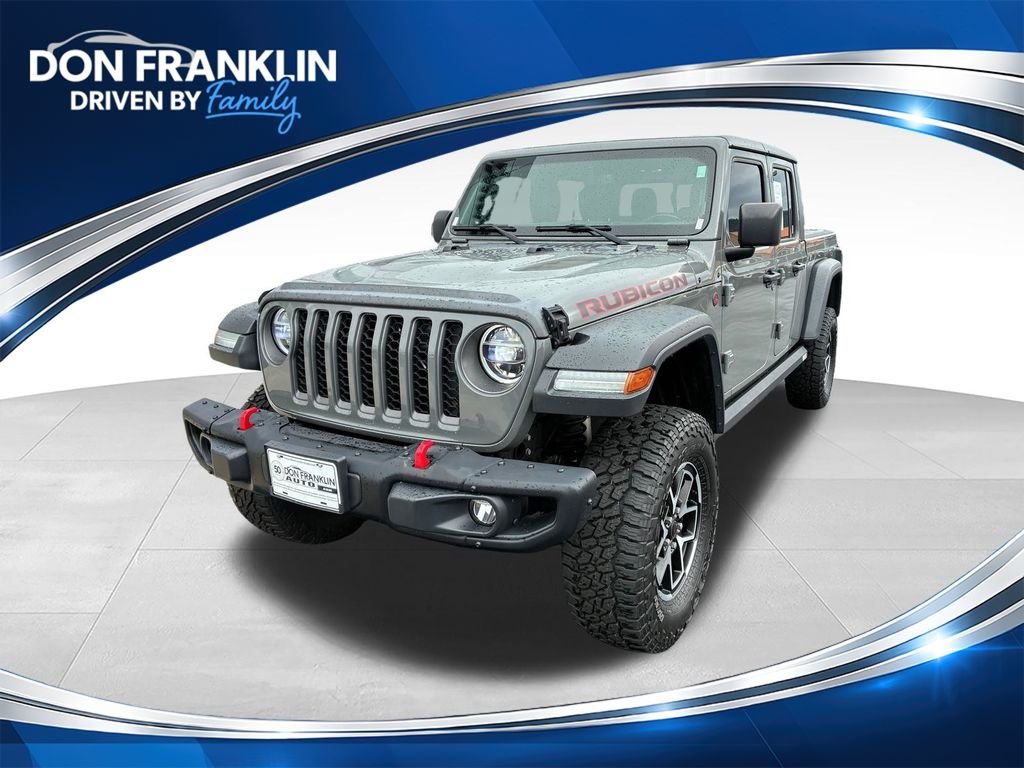 Used 2020 Gray Jeep Rubicon image 1