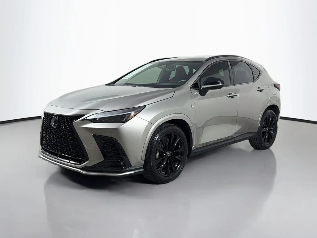 Used 2022 Silver Lexus 350 F SPORT Handling image 1