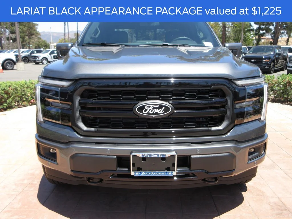 New 2026 Carbonized Gray Metallic Ford Lariat image 8