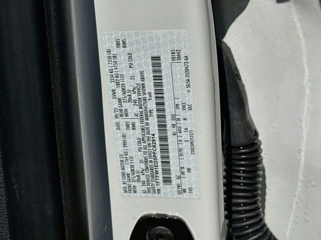 Certified Used 2023 Star White Ford Lariat image 25