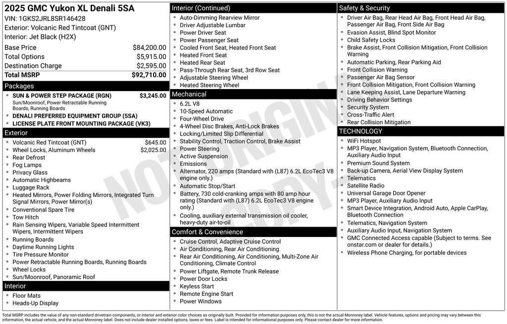 Used 2025 Red GMC Denali image 21