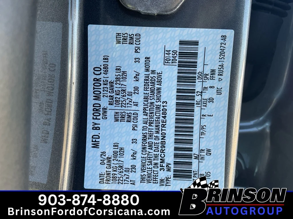 New 2026 Carbonized Gray Metallic Ford Big Bend® image 18