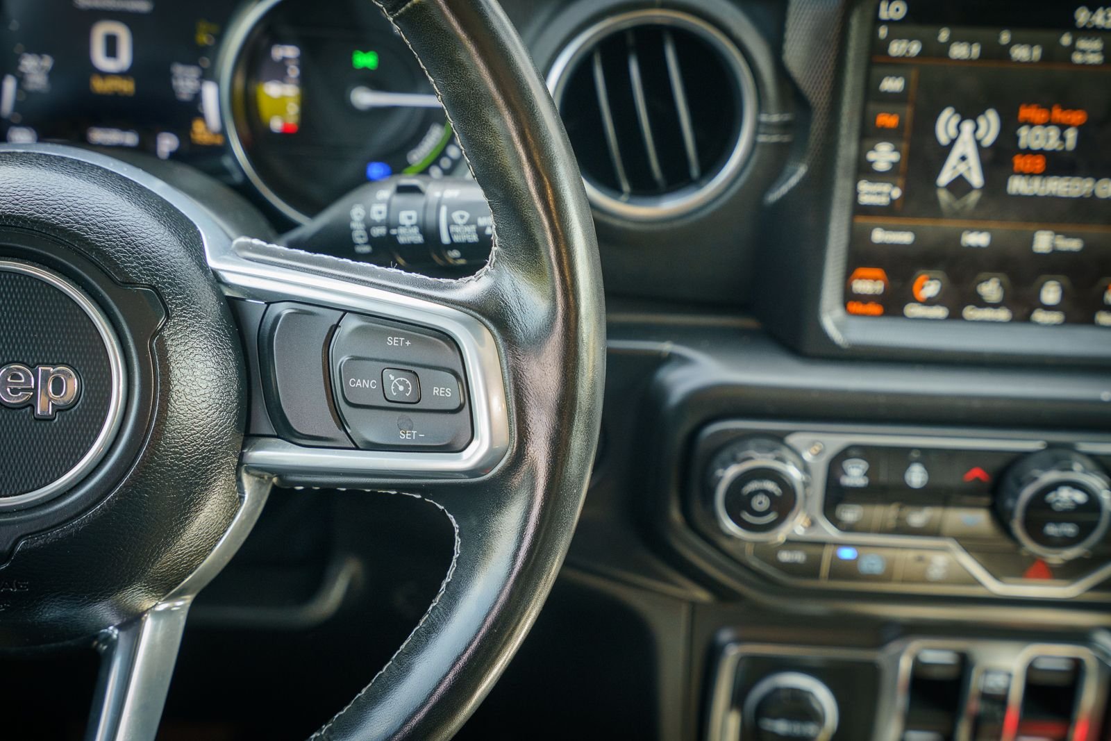 Used 2023 White Jeep Sahara 4xe image 26