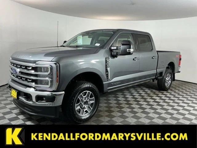 New 2026 Carbonized Gray Metallic Ford Lariat image 1