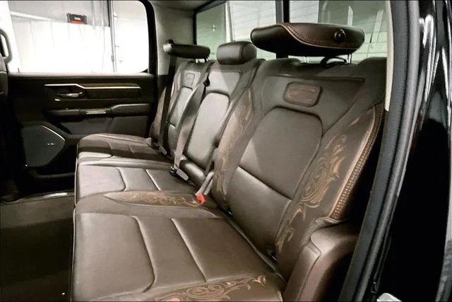 Used 2025 Diamond Black Crystal Pearlcoat Ram Limited image 25