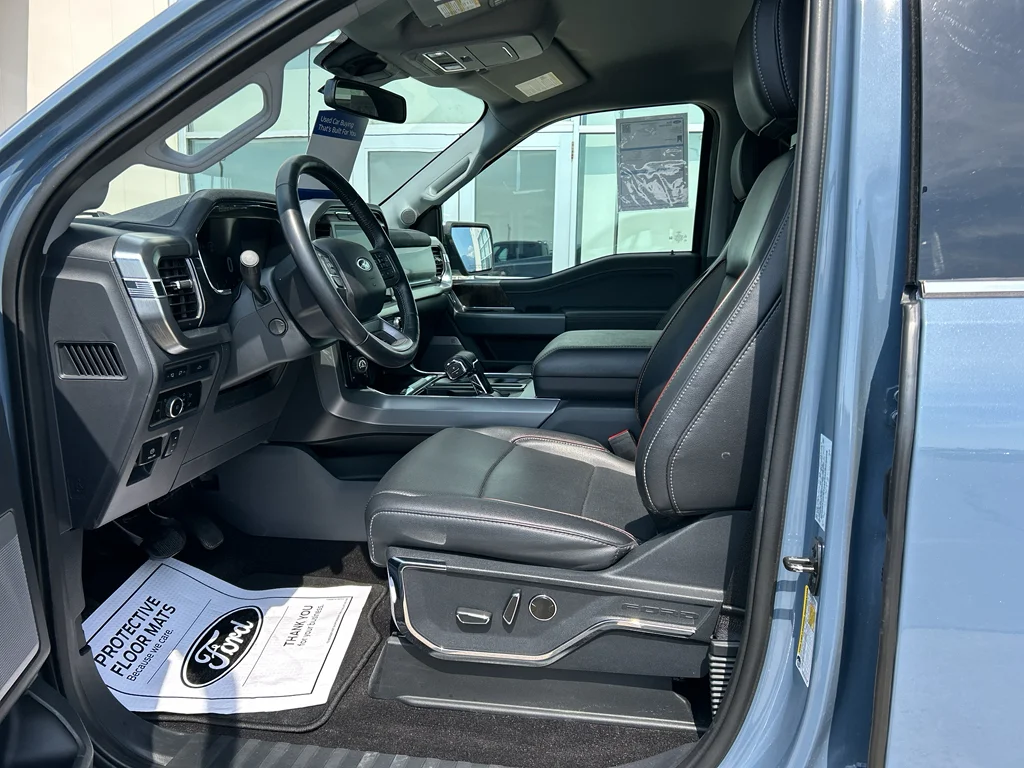 Certified Used 2023 Azure Gray Metallic Ford LARIAT image 6
