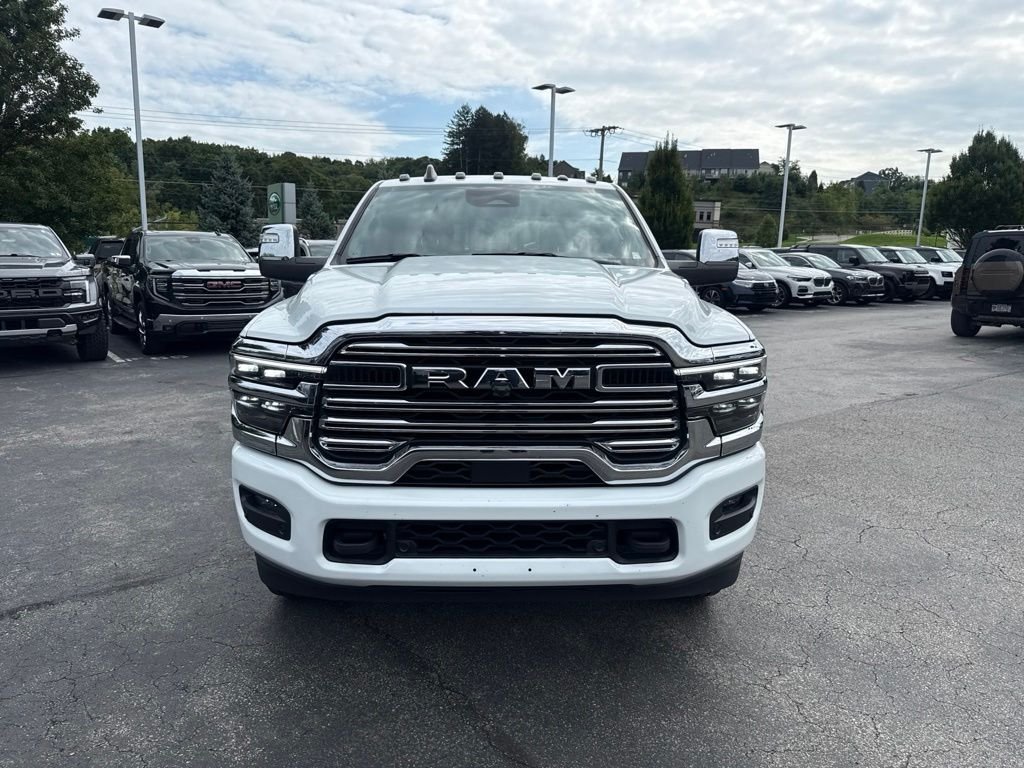 Used 2025 Bright White Clearcoat Ram Laramie image 2