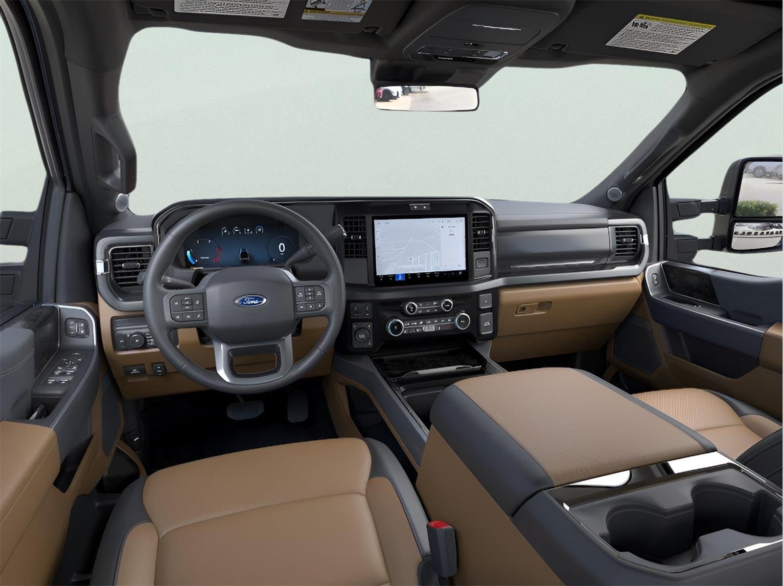 New 2026 Glacier Gray Metallic Tri-Coat Ford F-350® Lariat® image 9