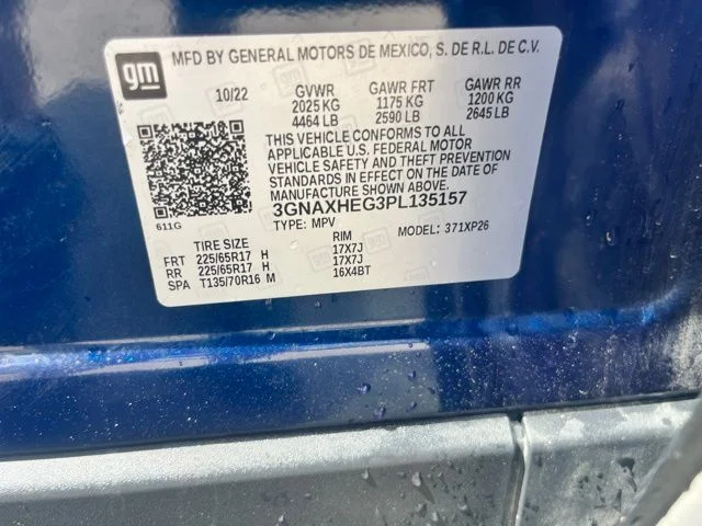 Used 2023 Blue Chevrolet LS image 14