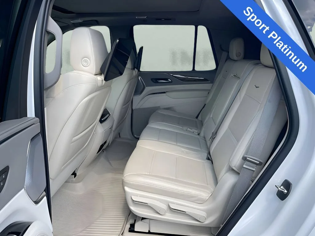 Used 2023 Crystal White Tricoat Cadillac Sport Platinum image 17