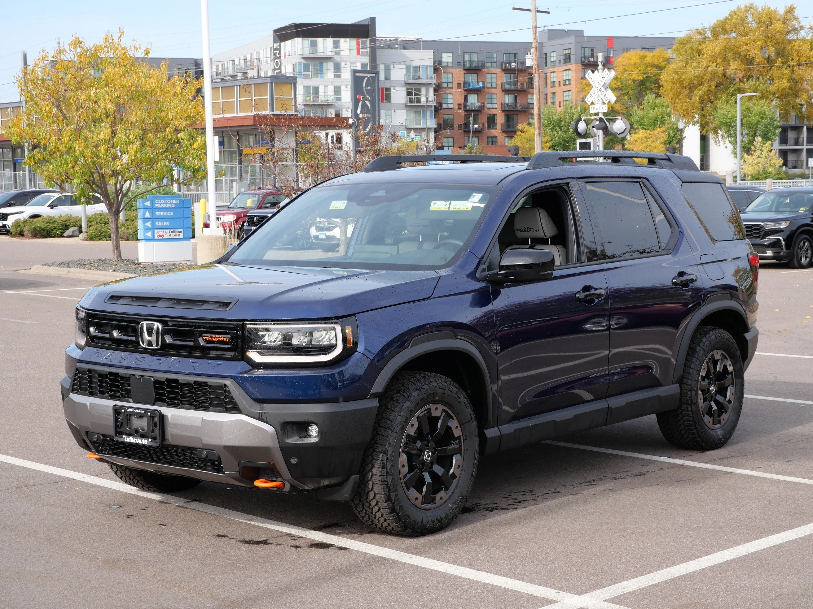 Certified Used 2026 Obsidian Blue Pearl Honda TrailSport Elite image 3