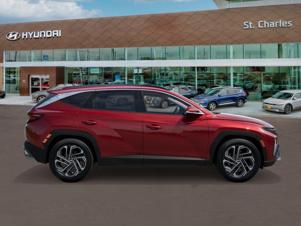 New 2026 Ultimate Red Hyundai SEL AWD image 7