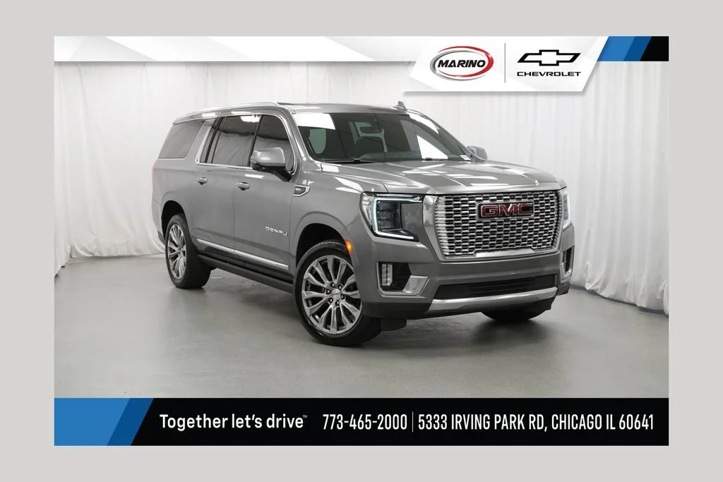 Used 2021 SATIN STEEL METALLIC GMC Denali image 1
