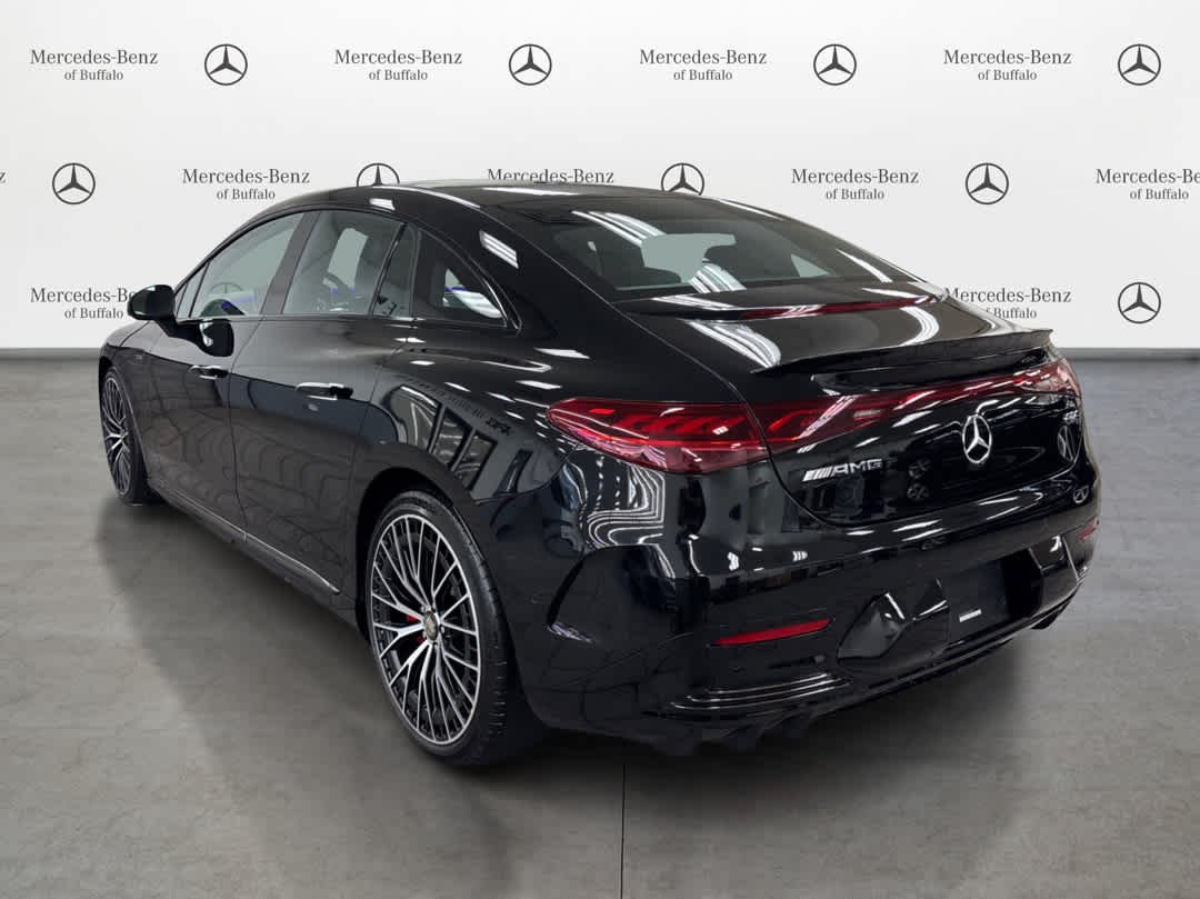 Used 2023 Obsidian Black Metallic Mercedes-Benz AMG® EQE image 7