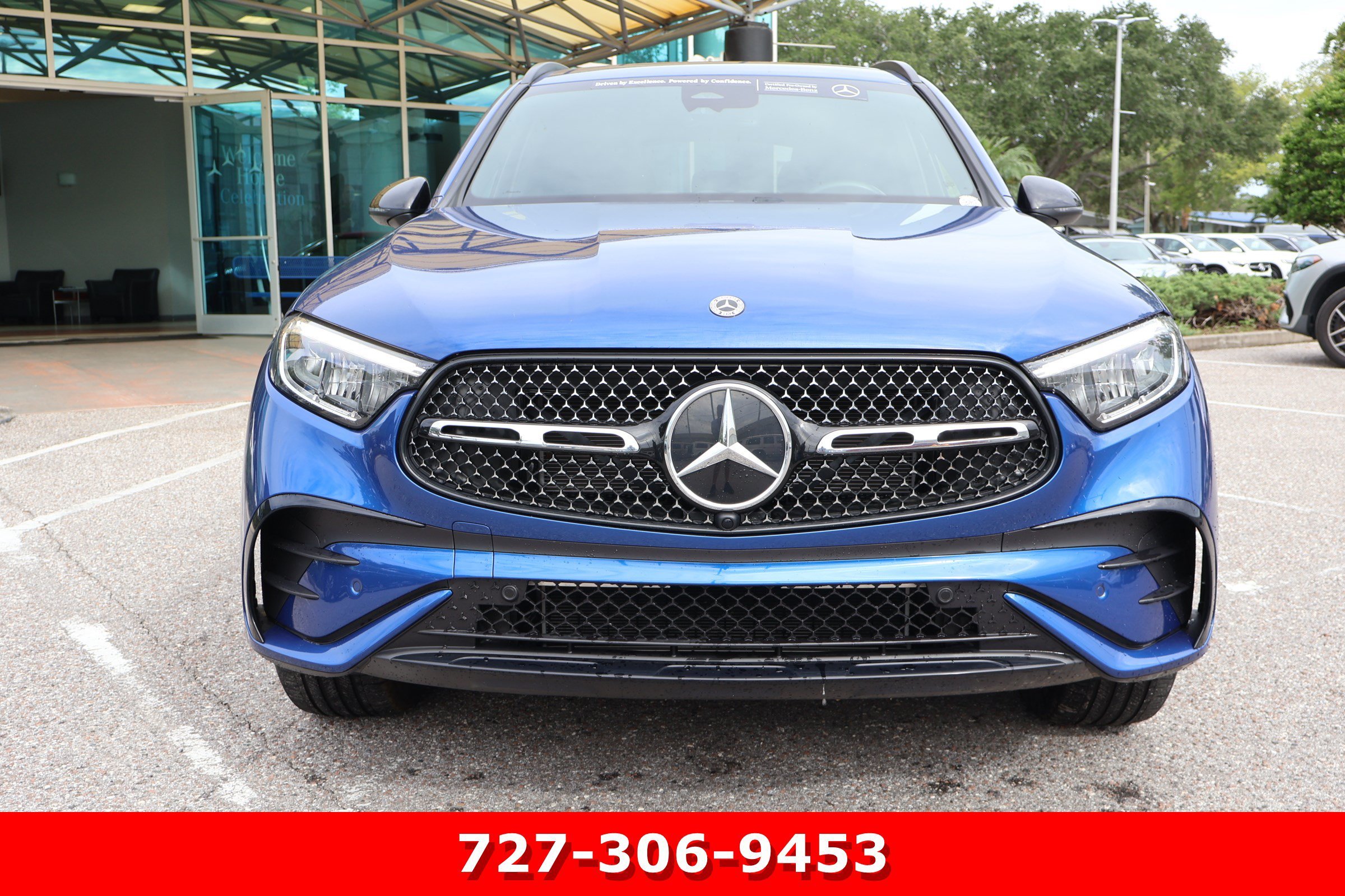 Certified Used 2025 Starling Blue Metallic Mercedes-Benz GLC 300 image 11