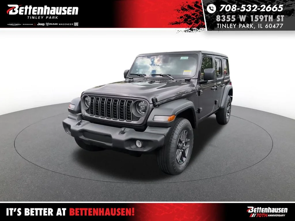 New 2026 Granite Crystal Metallic Clearcoat Jeep Sport S image 1