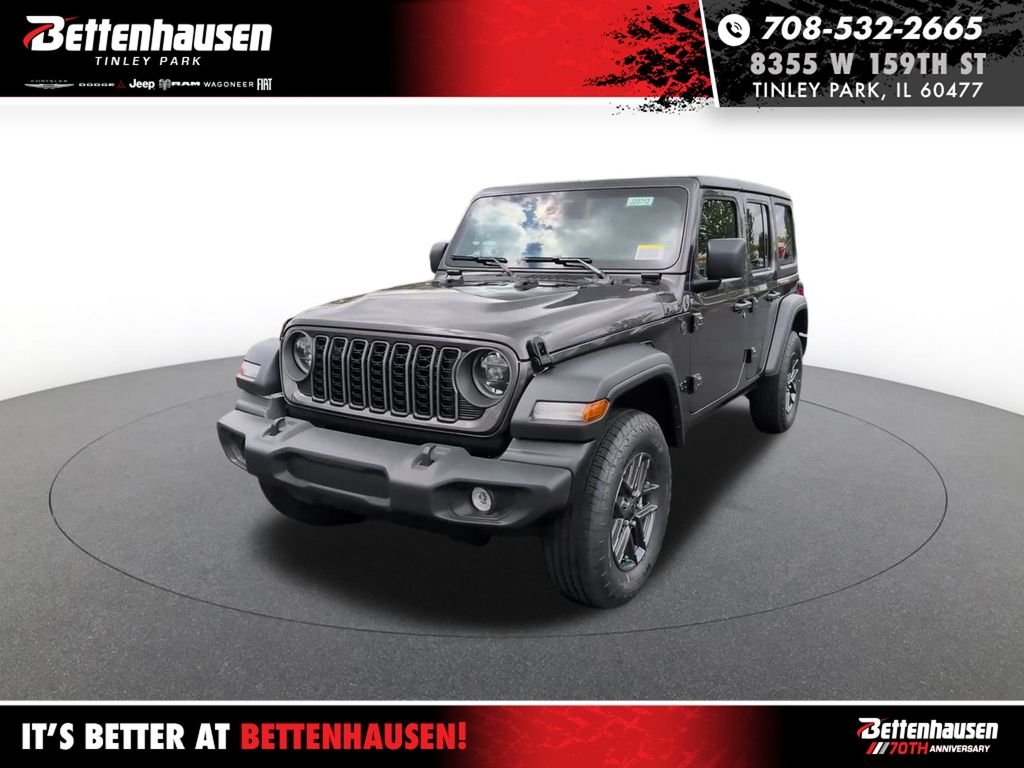 New 2026 Granite Crystal Metallic Clear-Coat Exterior Paint Jeep Sport S image 1