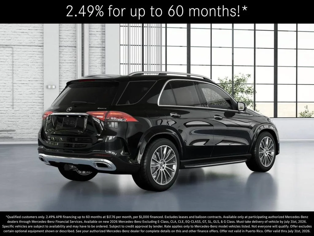New 2026 Obsidian Black Metallic Mercedes-Benz GLE 580 image 63