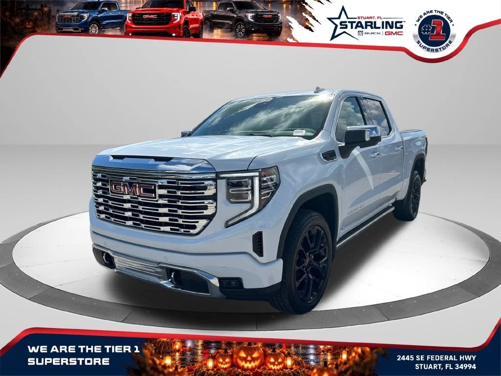 New 2026 Glacier White Tricoat GMC Denali image 1
