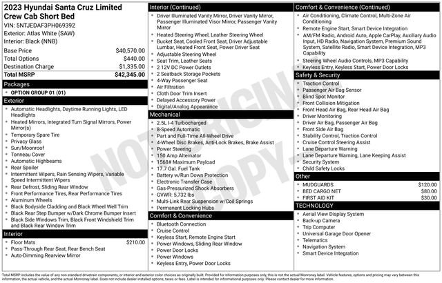 2023 Hyundai Santa Cruz Limited 2.5 AWD's photo