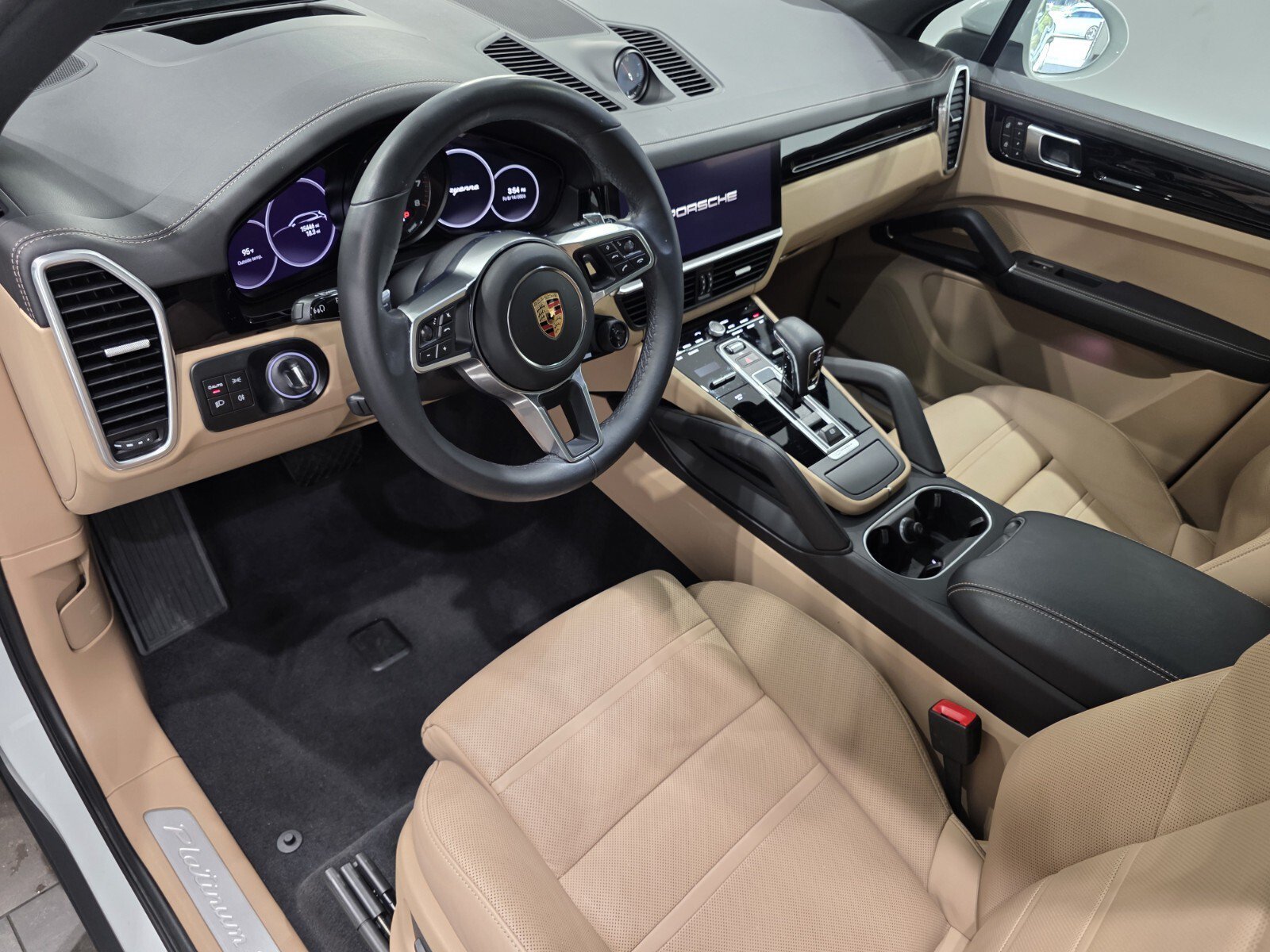 Used 2023 White Porsche Platinum Edition E-Hybrid AWD image 7