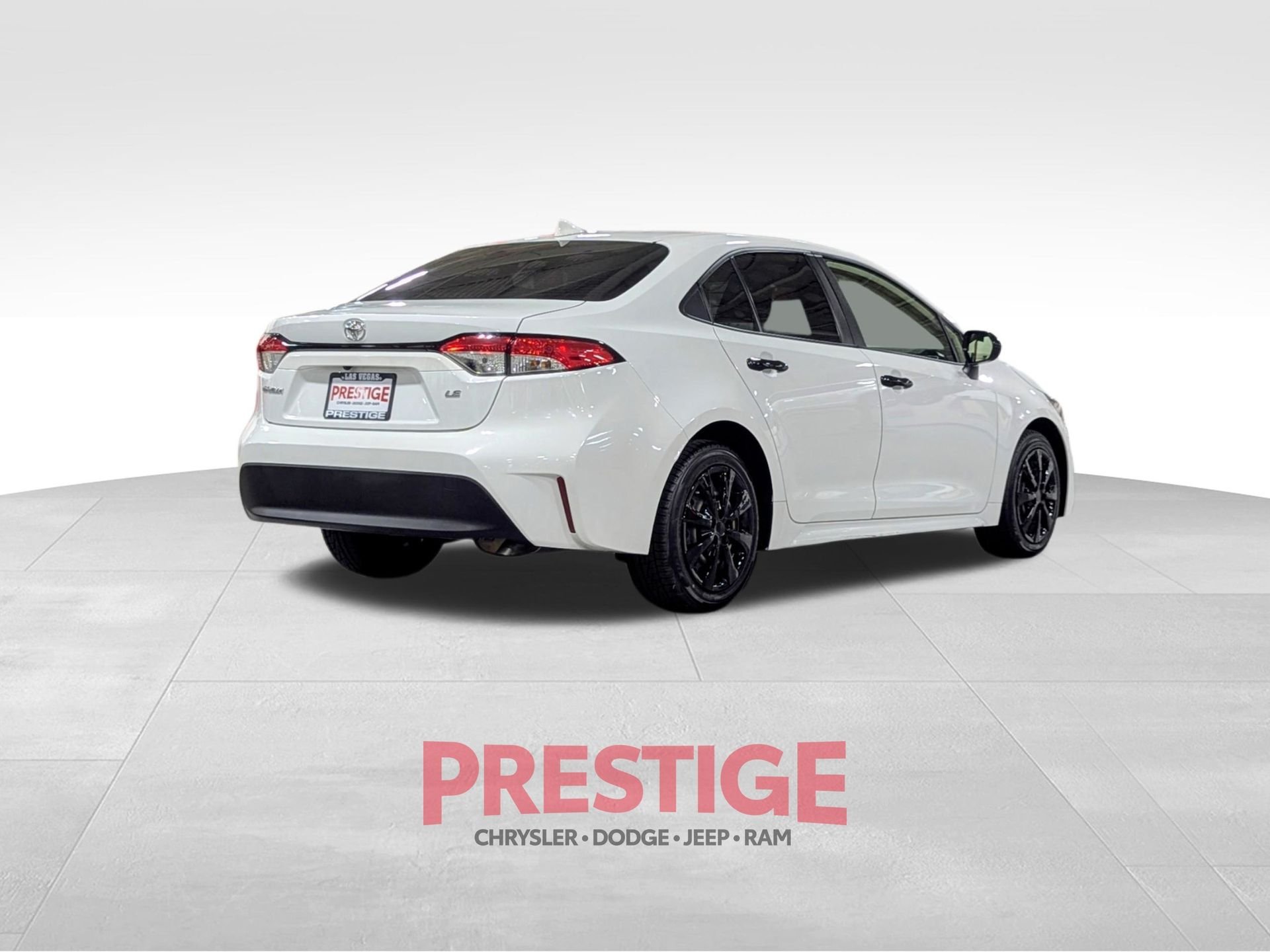 Used 2023 White Toyota LE image 6