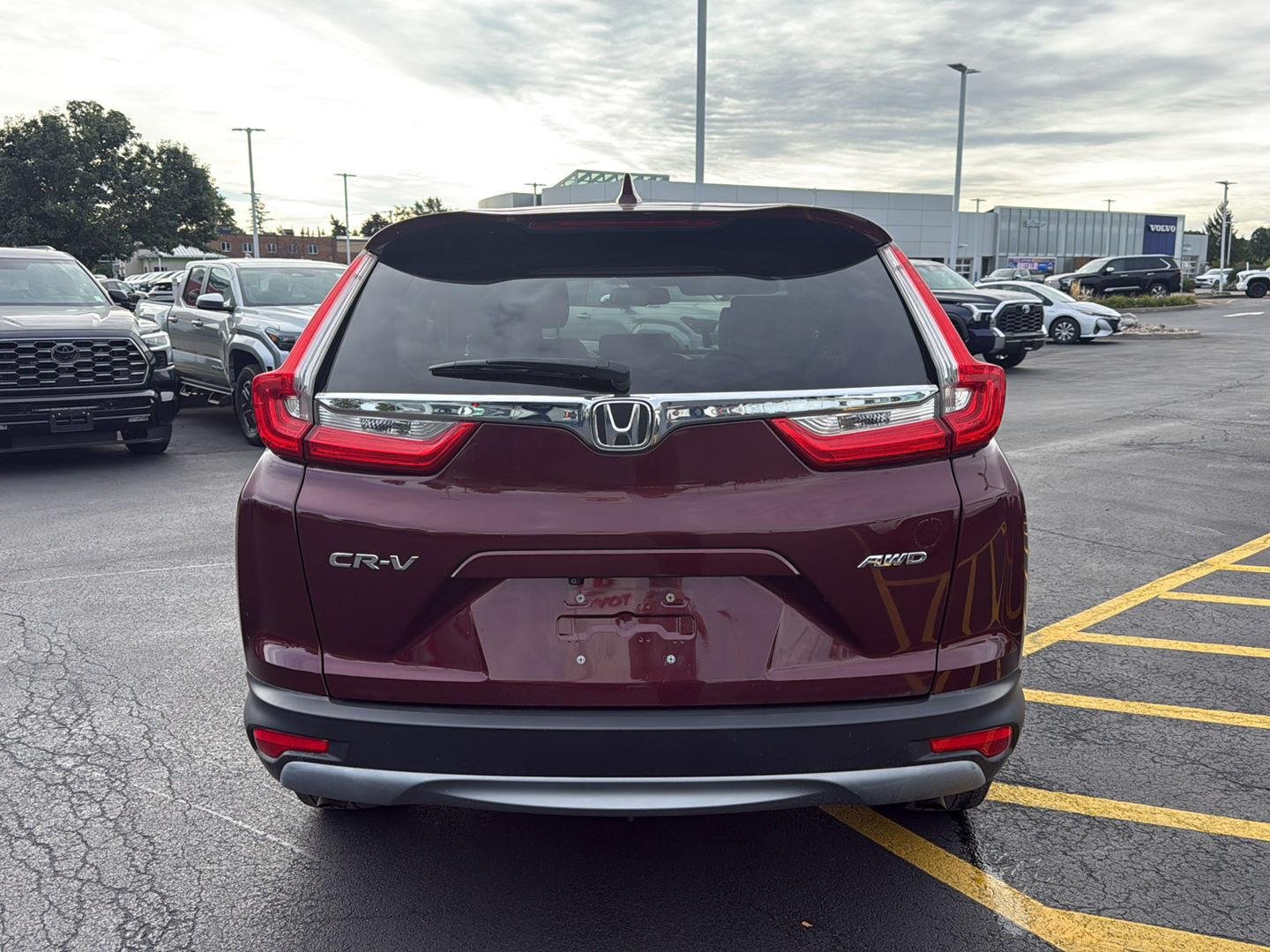 Used 2019 Basque Red Pearl II Honda EX-L image 4