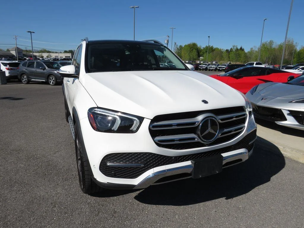 Used 2021 White Mercedes-Benz GLE 350 image 4