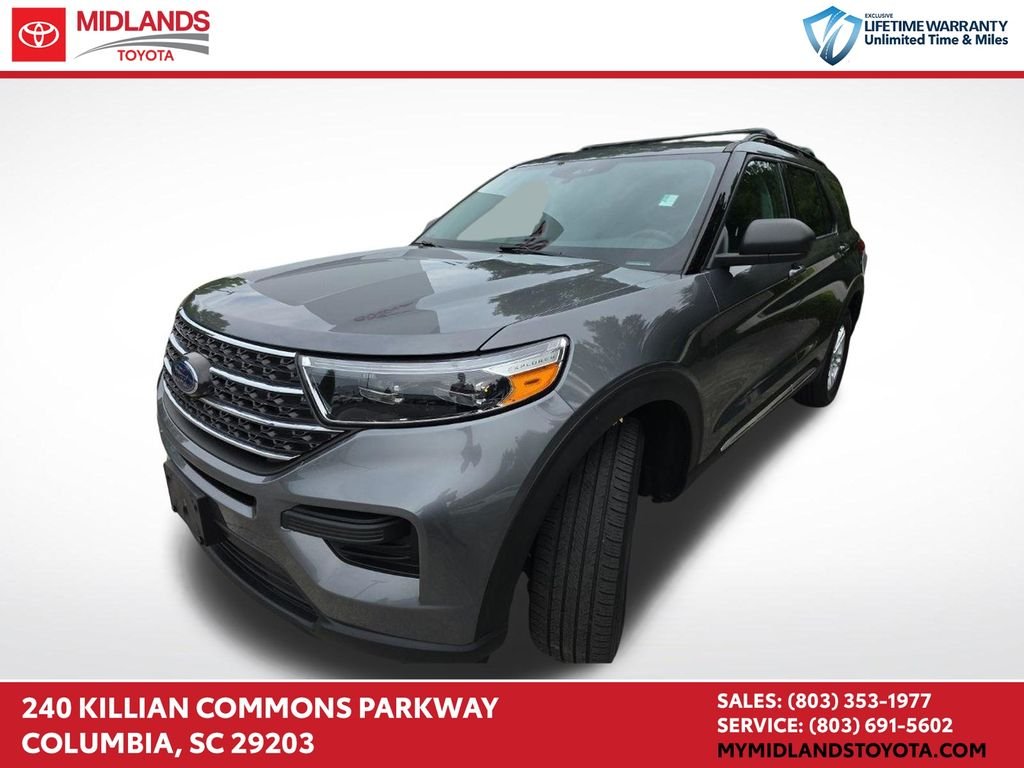 Used 2022 Gray Ford XLT image 1