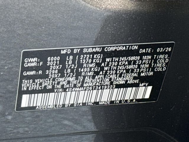 Used 2026 Gray Subaru Limited image 31