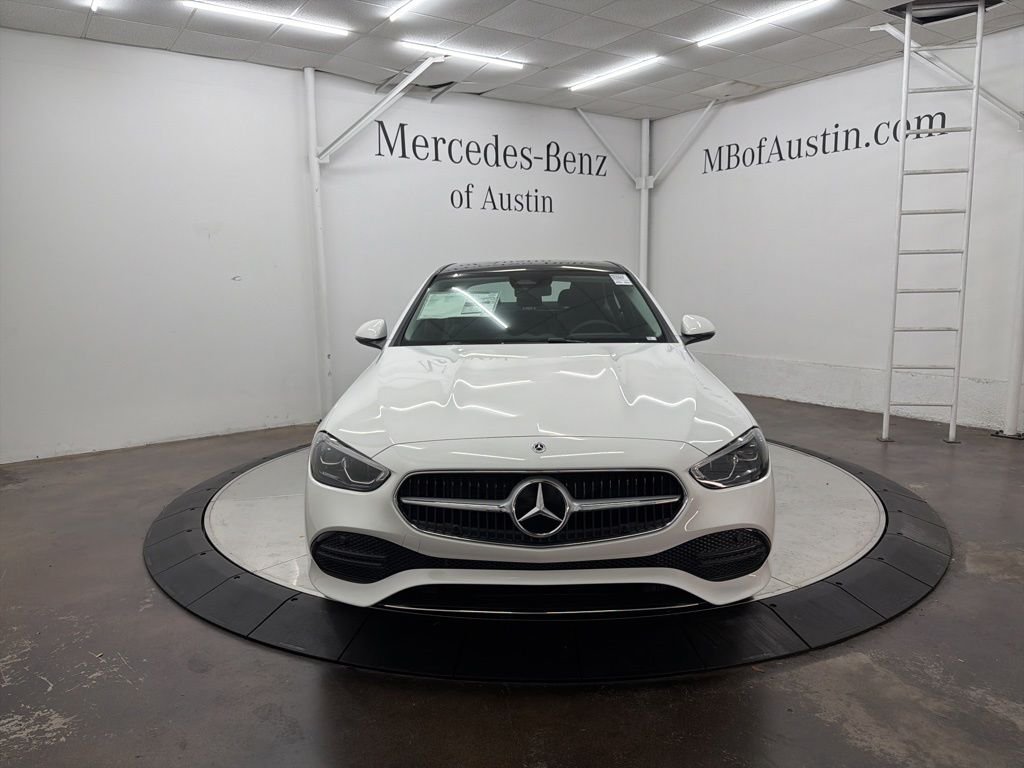 New 2026 Polar White Mercedes-Benz C 300 image 2