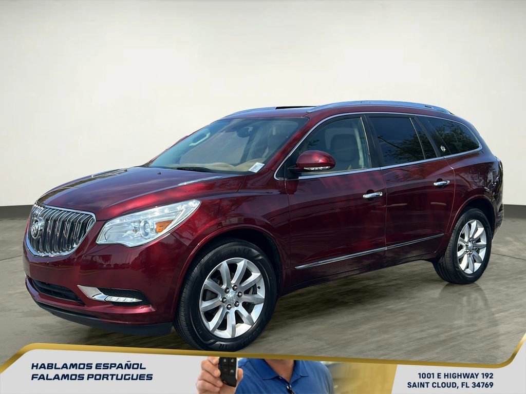 Used 2017 Buick Enclave Premium with VIN 5GAKRCKD7HJ237009 for sale in St. Cloud, FL