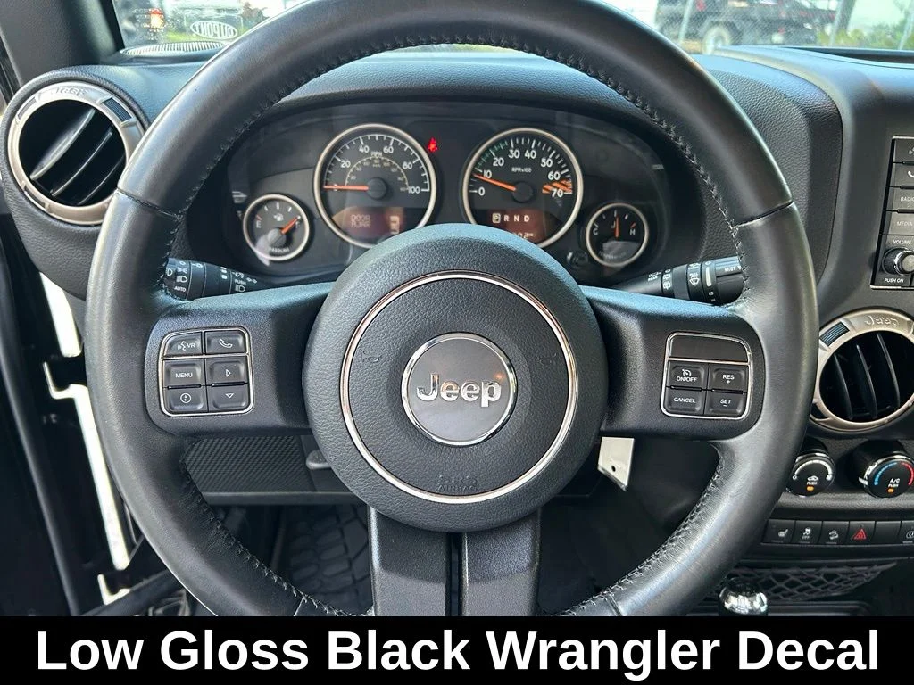 Certified Used 2017 Black Jeep Unlimited Sahara image 19