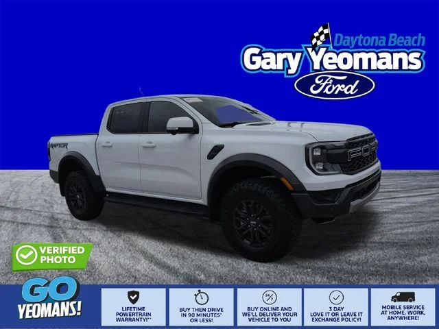 Certified Used 2025 Oxford White Ford Raptor image 1