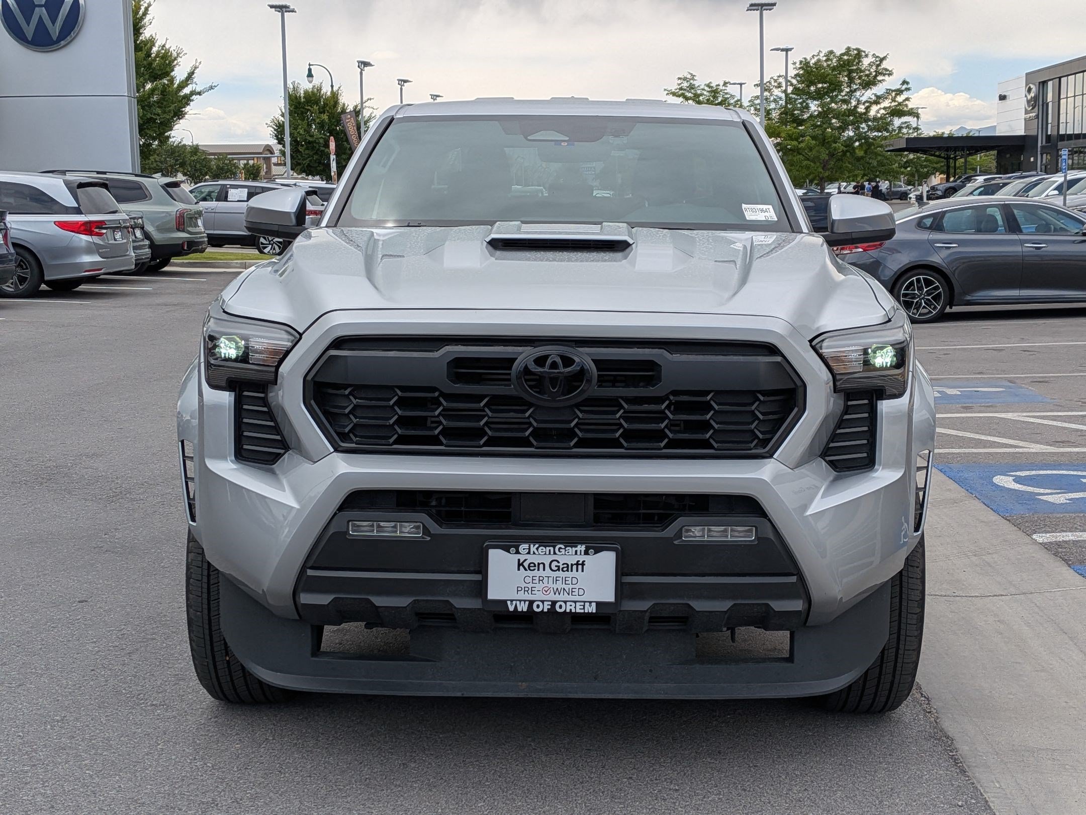 Used 2024 Celestial Silver Metallic Toyota TRD Sport image 10