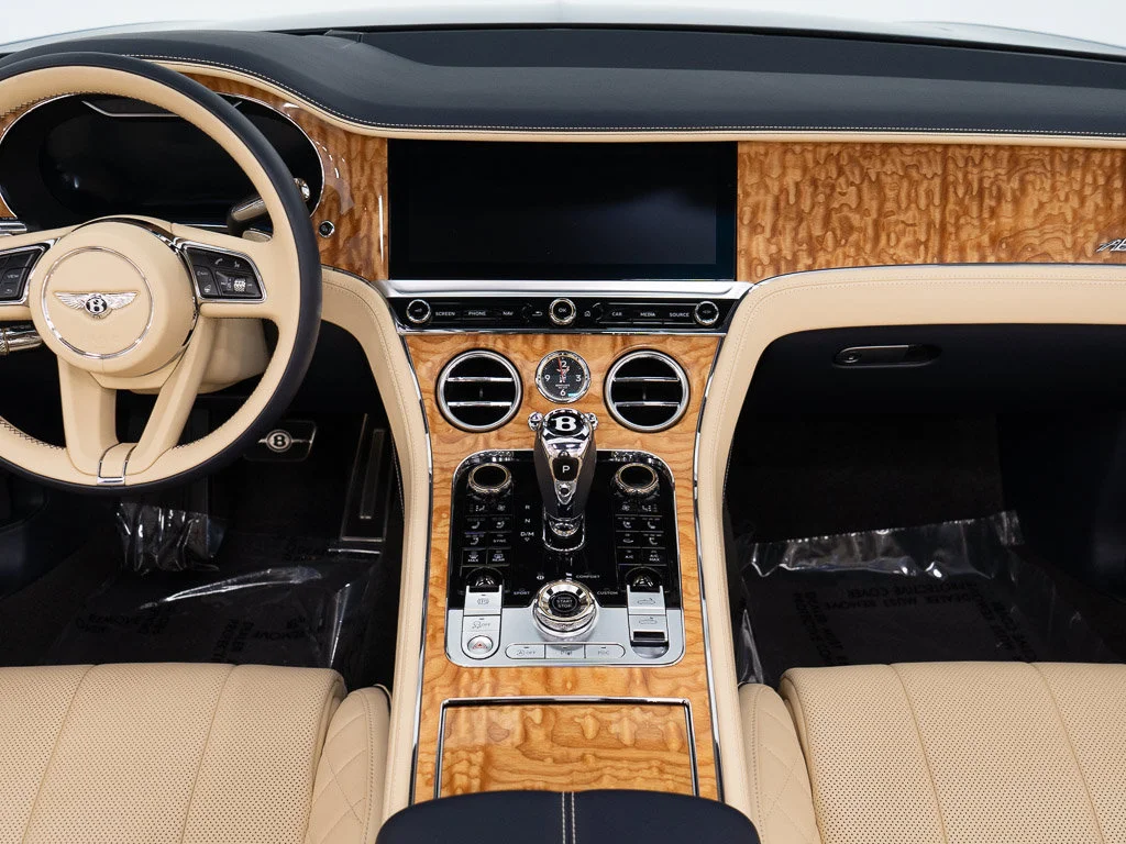 Certified Used 2023 Blue Crystal Bentley Azure Convertible image 35