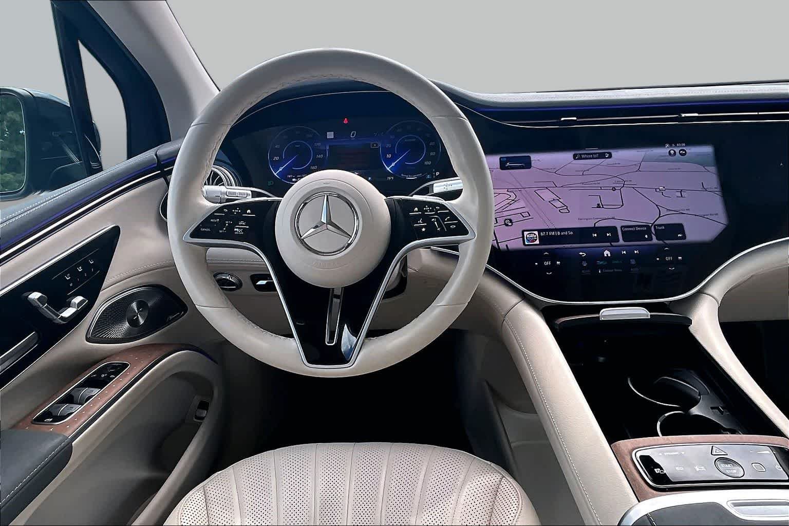 Used 2024 Obsidian Black Metallic Mercedes-Benz EQS 450 image 5