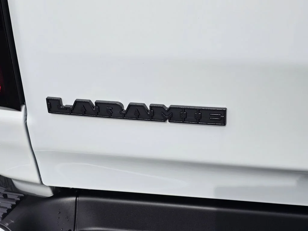 New 2026 Bright White Clear-Coat Exterior Paint RAM Laramie image 11