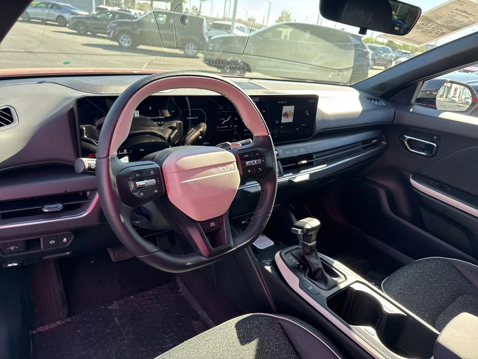 Used 2025 Currant Red Kia GT-Line image 17