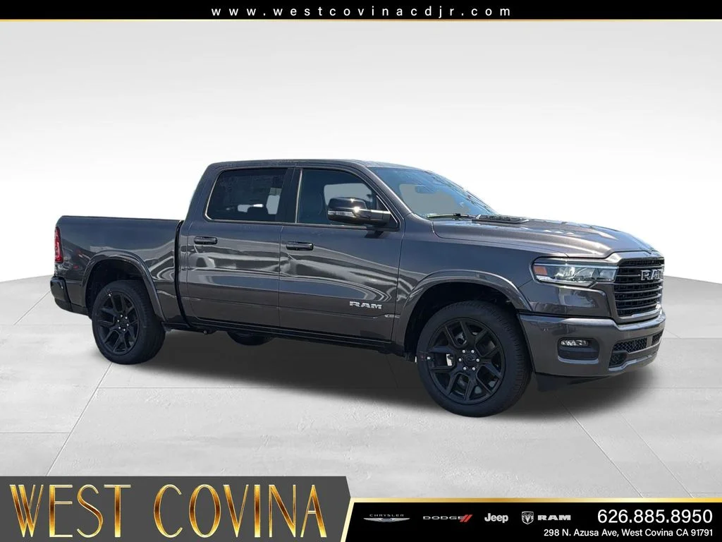 New 2026 Granite Crystal Metallic Clear-Coat Exterior Paint RAM Laramie image 7